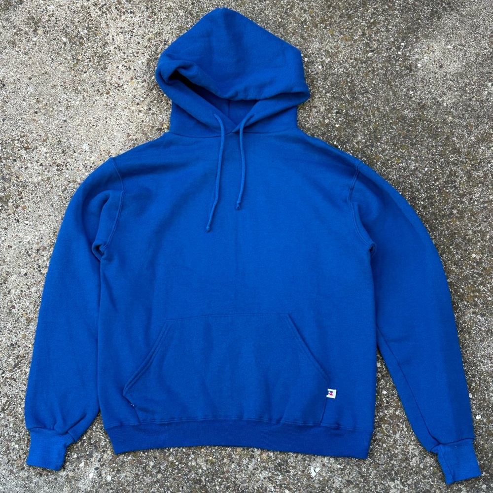 VTG USA Russell Athletic Royal Blue Men's Hoodie